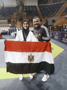 لاعبي المشروع القومي للموهبة والبطل الأوليمبي على المراكز الأولى وكأس بطولة مصر الدولية للتايكوندو
